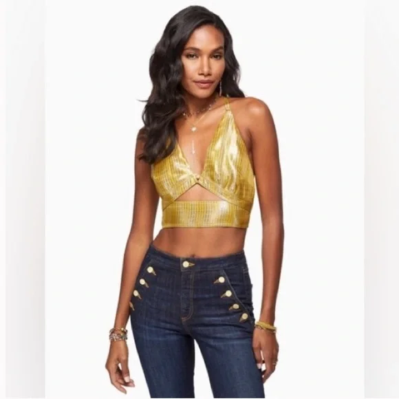 New $395 Ramy Brook Adriana Top - Picture 2 of 10